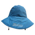 Azul céu imper impermeável raincoat / chuva cap / chapéu para adultos