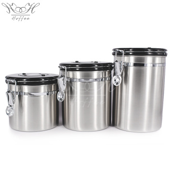 Airtight Coffee Bean Container co2 Valve Airscape Canister