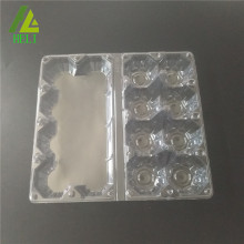 large size plastic clear egg cartons