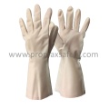 15mil White Nitrile Anti Chemical Glove