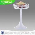 Carrinho de Metal Cupcake decoração com borda de flor