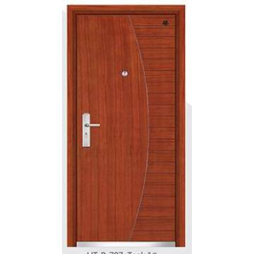 Strengthen Steel Wooden Armored Door