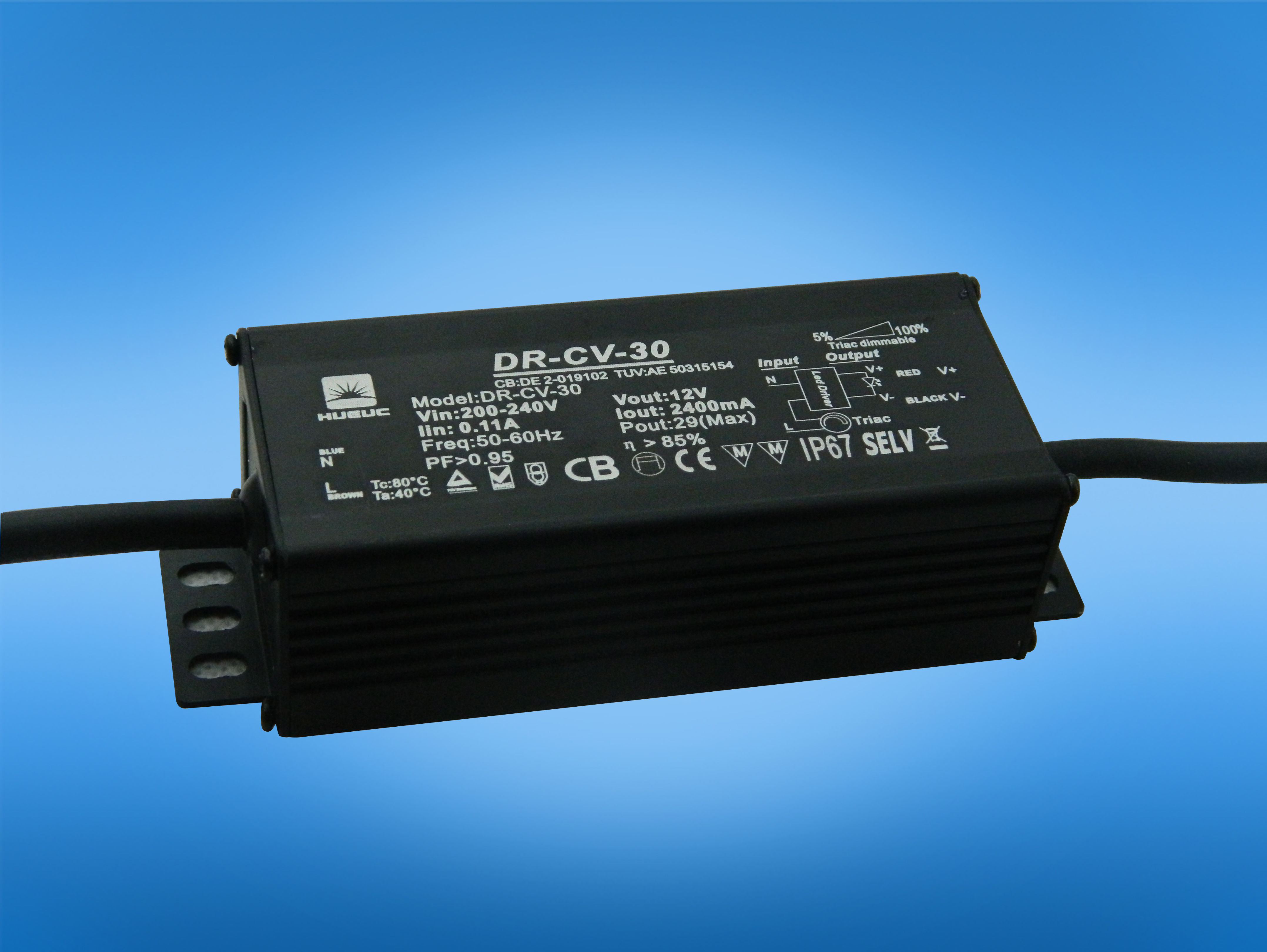 IP65 Aluminum Led Driver