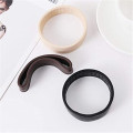 Custom Silicone Foldable Stationarity Elastic Hair Band