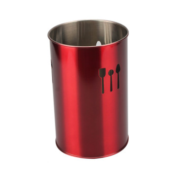 Food Grade Stainless Steel Cutlery Bucket