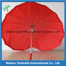 16ribs Special Heart Shape Umbrella for Lovers and Wedding
