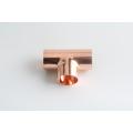 Copper socket weld tee fitting for water system