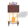 Solar road construction P10 portable led display