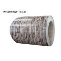 Brick finish steel coil