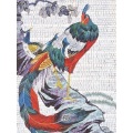 Art Mosaic Chinese Oil Painting Series
