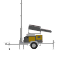 Hybrid Solar Mobile Light Tower