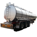 Liquefied Food Oil Transporting Tanker Trailer