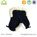 White Half Sheepskin Saddle Pad With Customized Fur