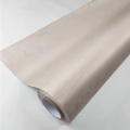 Good Stretchable Beige Suede Velvet Fabric Vinyl Wrap