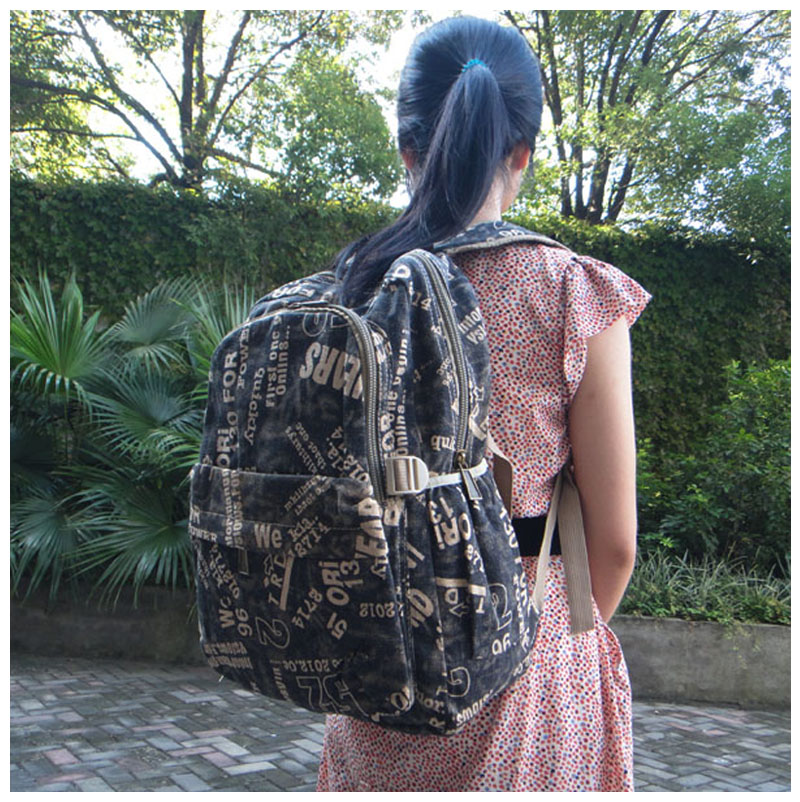 Camouflage Canvas Backpacks