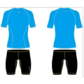 Stock Bleu Sublimated Short Sleeveshirts