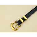 Classic Black Leather Belt Versatile and Stylish Accessory