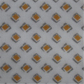 Printed Cotton Poplin Fabric With Small Diamond Check