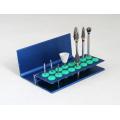 Rj122 Dental 16 Hole Bur Stand avec anneau en silicone