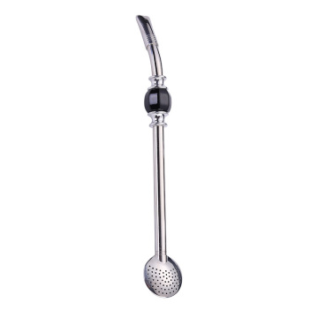 Stainless  Drinking Straw Strainer With Bead