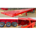 Tri Axle Mechnical Suspension 20ft Flatbed Trailer