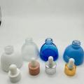 Pagoda Shape Glass Cosmetic Essential Oil Dropper Bottle