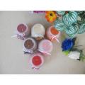 Colored Scented Plastic Lid Glass Candle