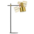 Adjustable Brass Golden & Black Lamp for Bedside