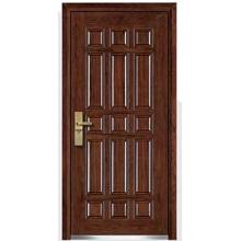 Cheap Steel Armored Wooden Door Single Leaf For Sale