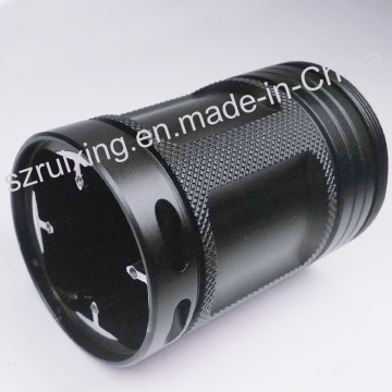 Aluminum CNC Machined Part for Glare Flashlight Accessories