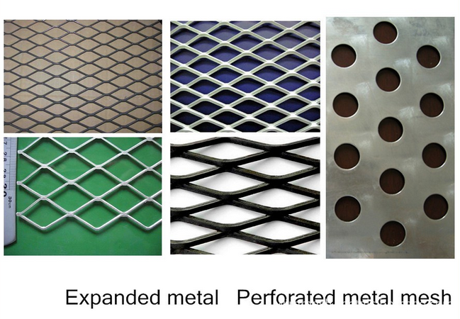 expanded wire mesh