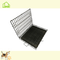 Hopular Heavy Duty Two Doors Black Dog Kennels