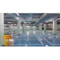 Sky blue epoxy flat coating