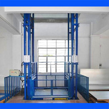 Lager Vertikal Material Lift Plattform / Führungsschiene Cargo Lift