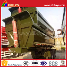 2-3 Axles U Shaped Hydraulic Tipping Truck Semi Tipper