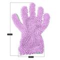 car cleaning glove in Chenille material