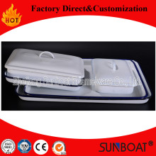 Sunboat Enamel Rectangular Pie Dish Menaje de cocina