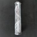 plastic cosmetic rigid see-through plastic tube