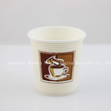 Single-Wall Paper Cup com alça para beber quente