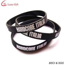 Custom Logo Silicone Wristband for Advertising (LM1637)