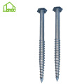 Competitive Price of Ground Screw with Hexagon Flange