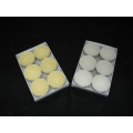 Set of 6 Long Burning Classic Tealight Candle