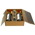 Customized Matt Cardboard wine paper gift box