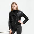new style ladies pu leather jacket