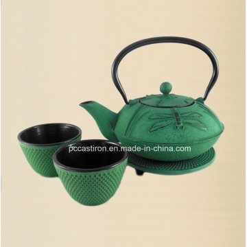 LFGB FDA Ce aprovado ferro fundido Teapot Fabricante a partir de China