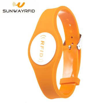 Watch Buckle Strap Waterproof PVC RFID Wristband