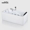 Acrylic Corner Freestanding Jetted Bathtub