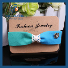 Fashion Jewelry Printed Packing Headdress Display Cardboard (CMG-108)