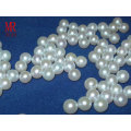 7-8mm White Round Fresh Water Pearls Beads