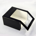 Custom Baseball Caps Black Cap Gift Box Packaging